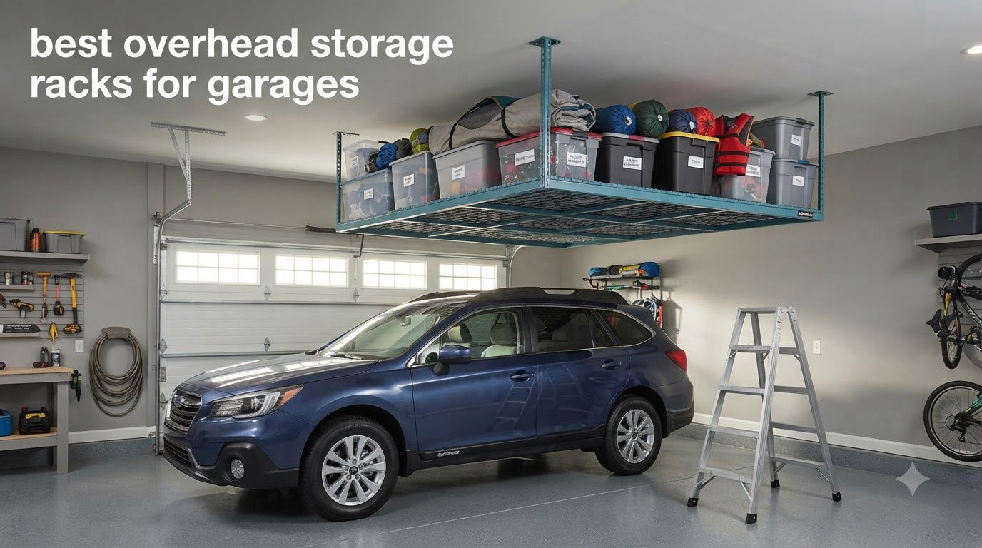 best overhead storage racks for garages