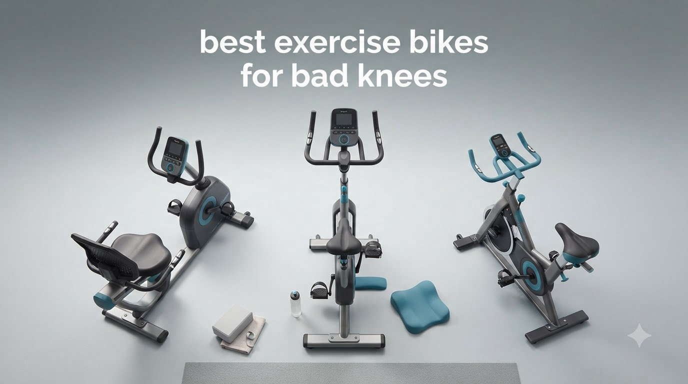 best exercise bikes for bad knees