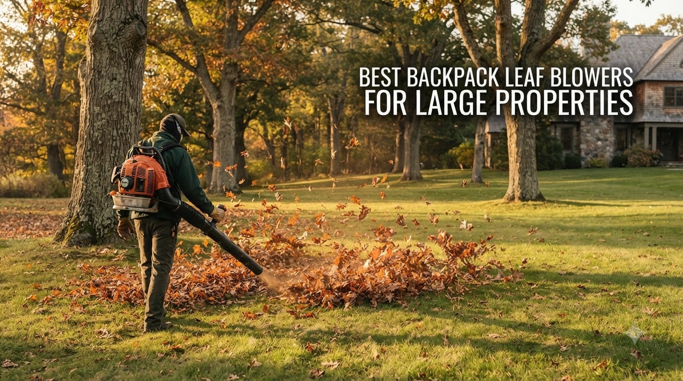 best backpack leaf blowers for large properties