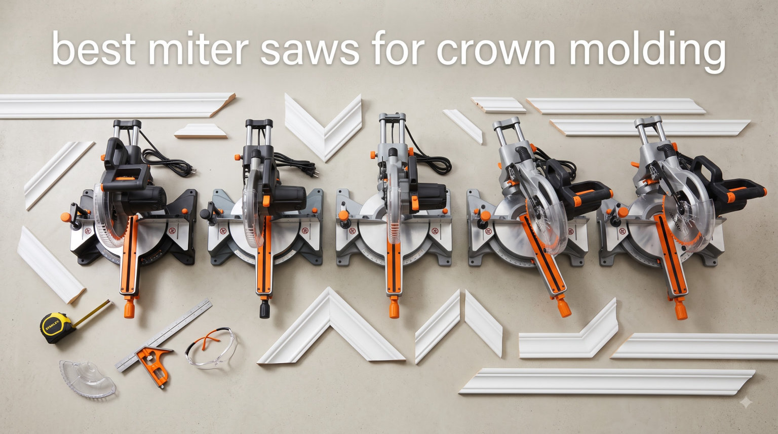 best miter saws for crown molding