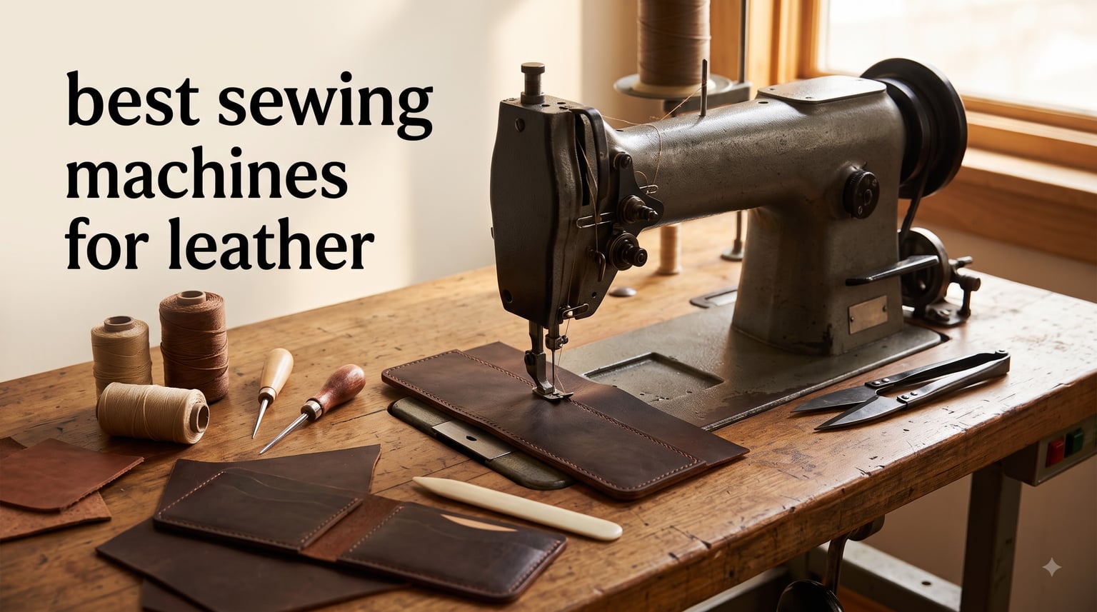 best sewing machines for leather