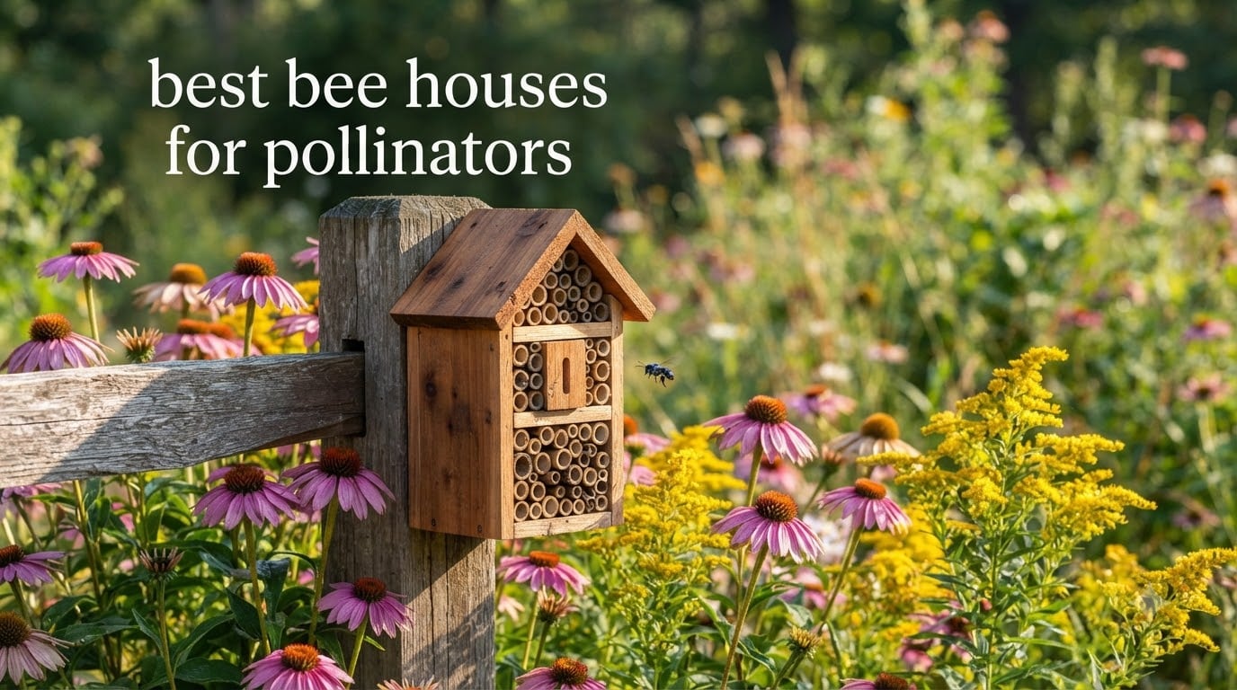 best bee houses for pollinators