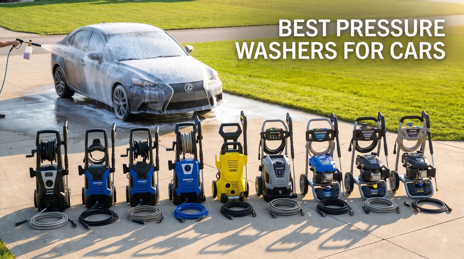 best pressure washers for cars