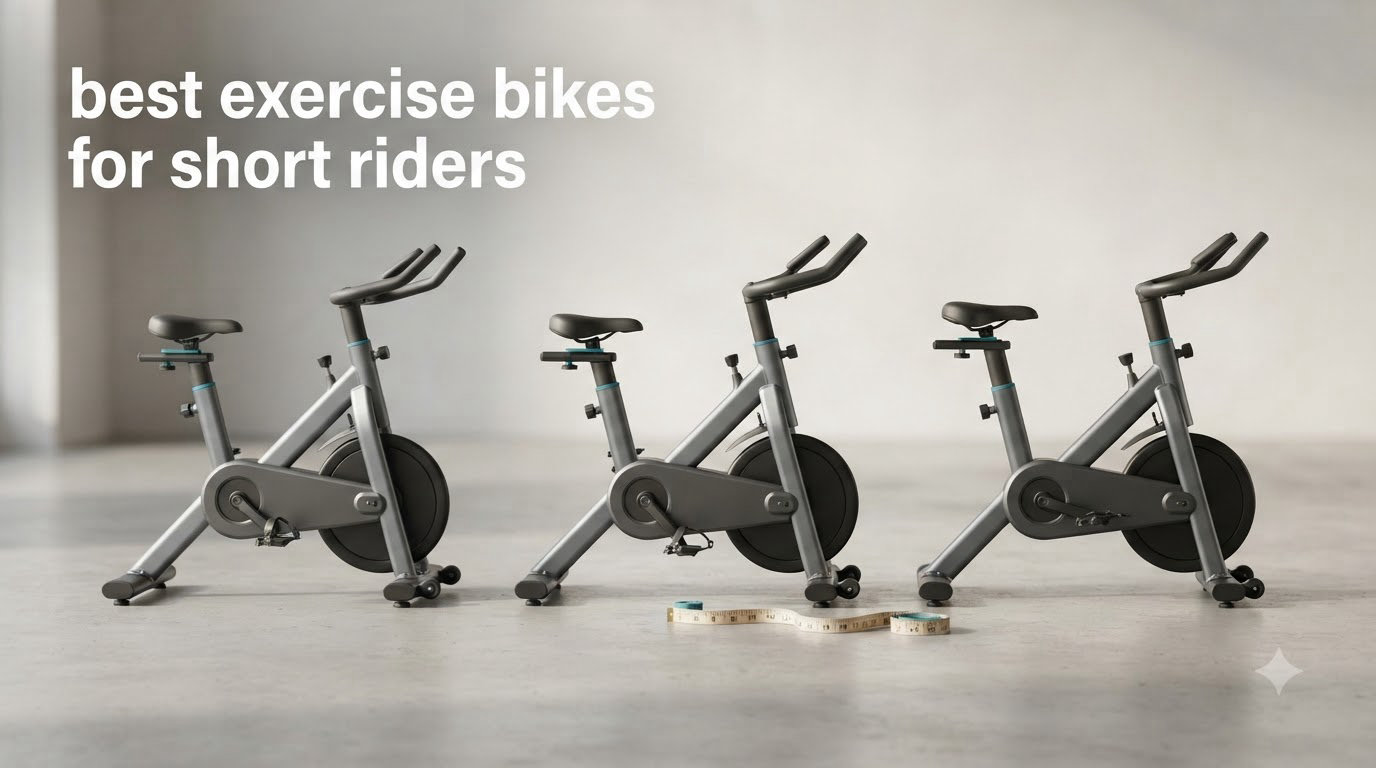 best exercise bikes for short riders