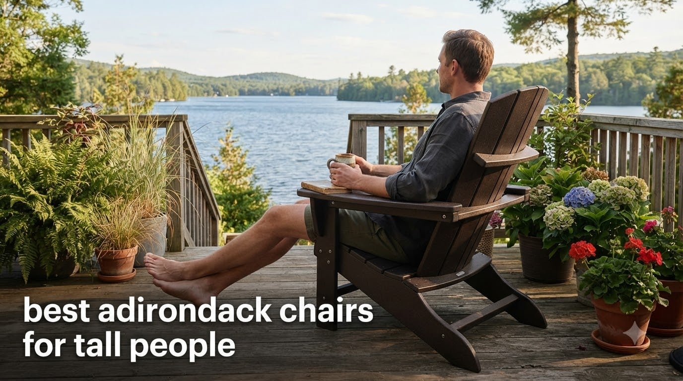 best adirondack chairs for tall people