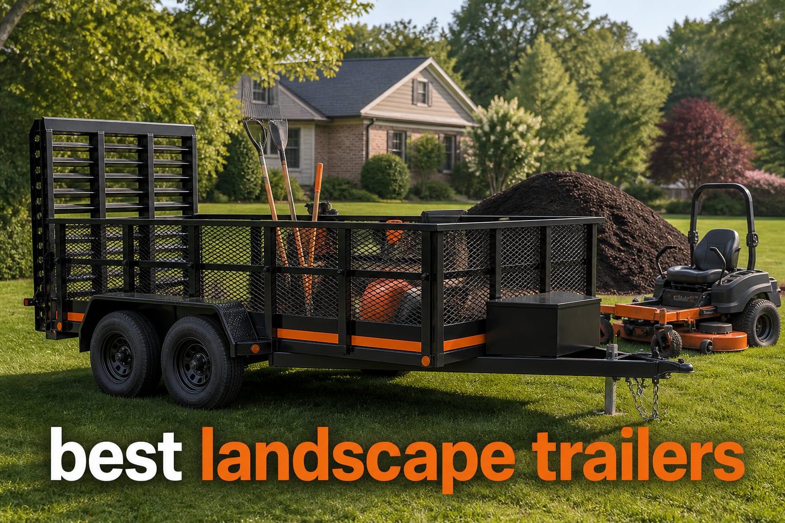 best landscape trailers