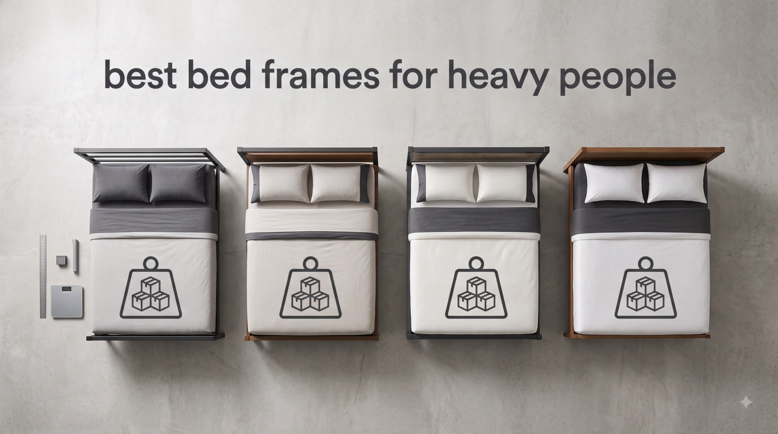 best bed frames for heavy people