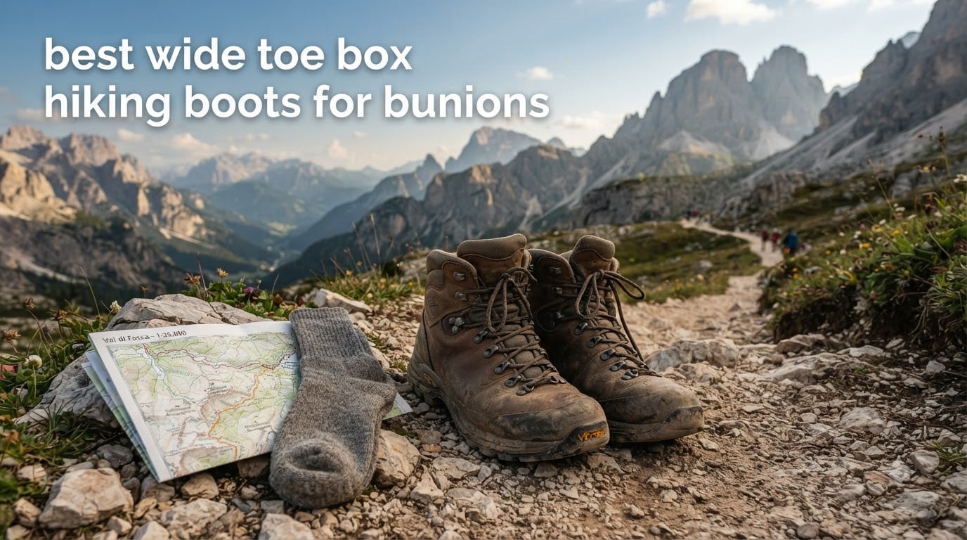 best wide toe box hiking boots for bunions