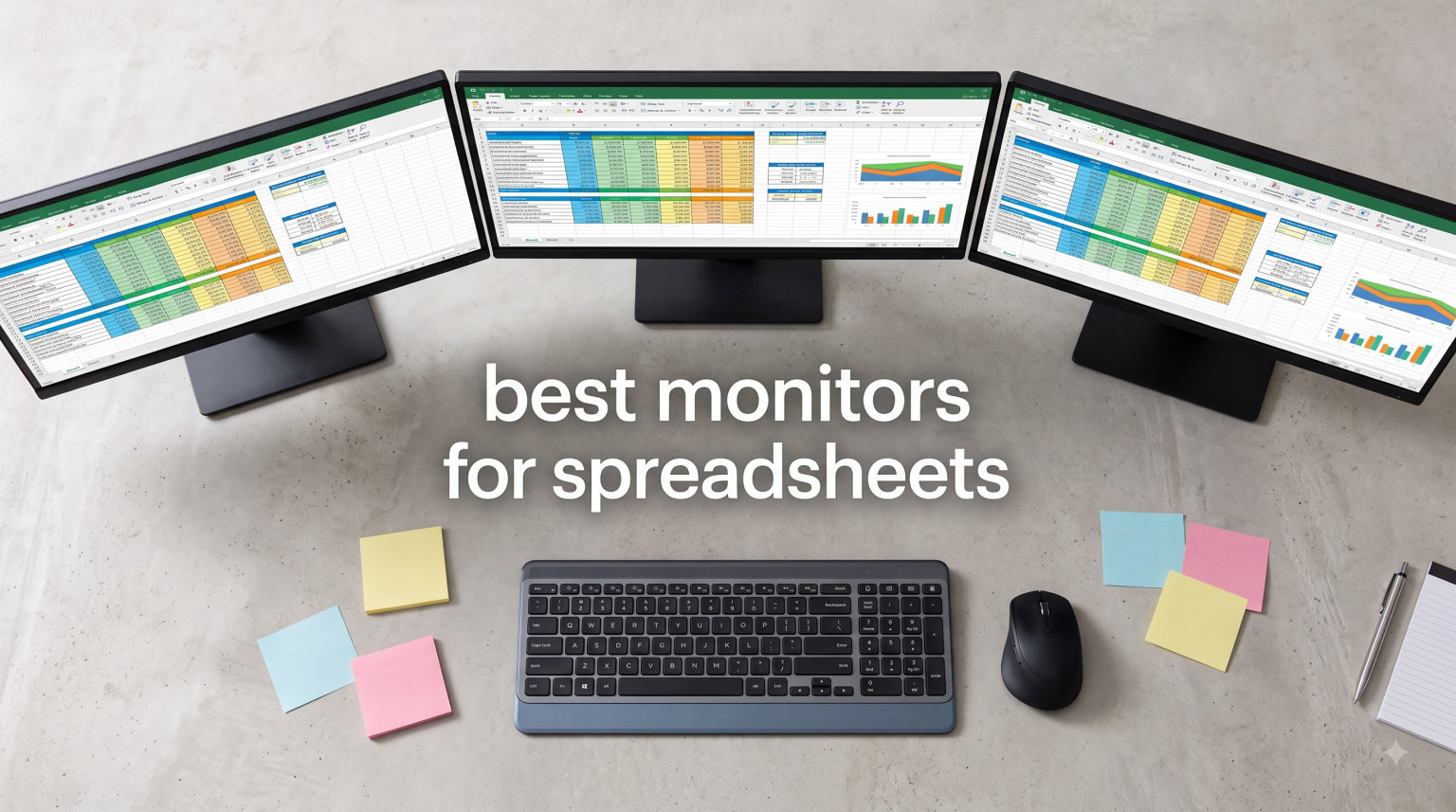 best monitors for spreadsheets