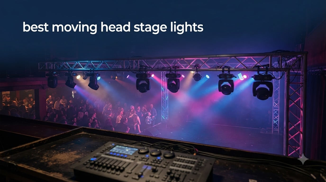 best moving head stage lights