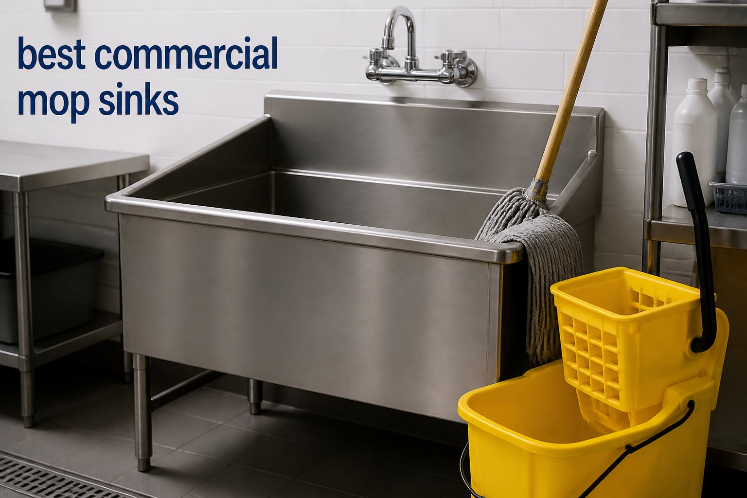 best commercial mop sinks