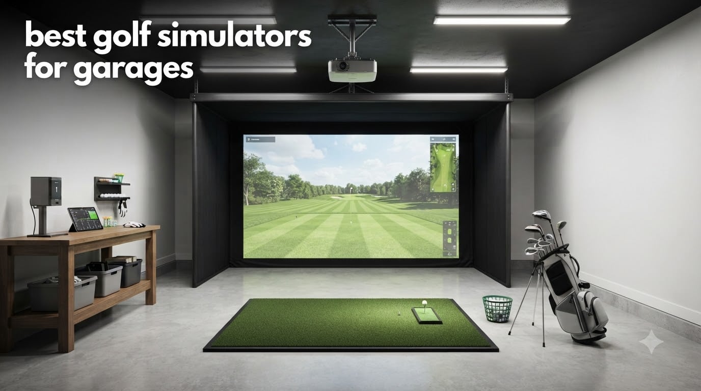 best golf simulators for garages