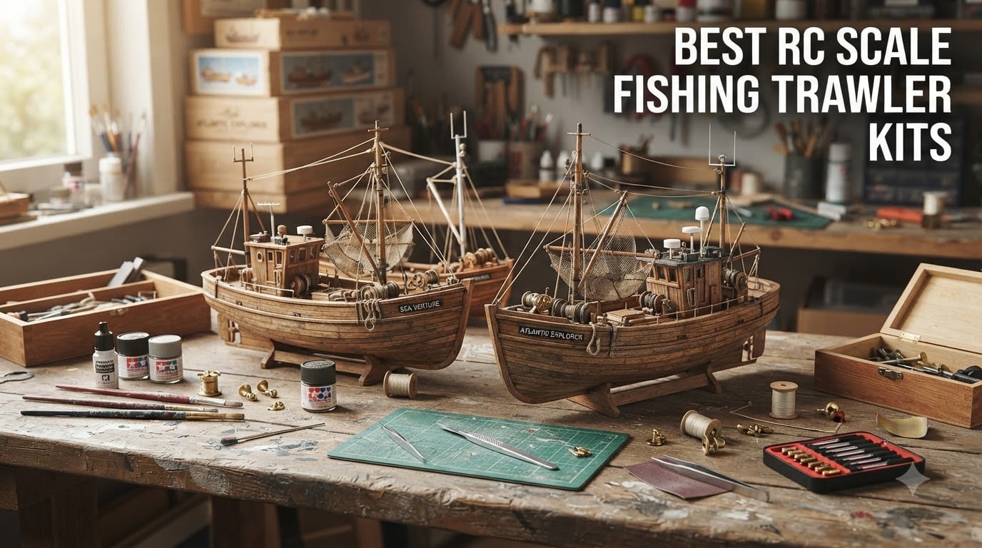 best rc scale fishing trawler kits
