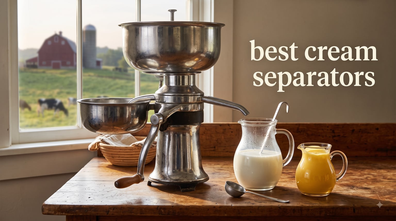 best cream separators