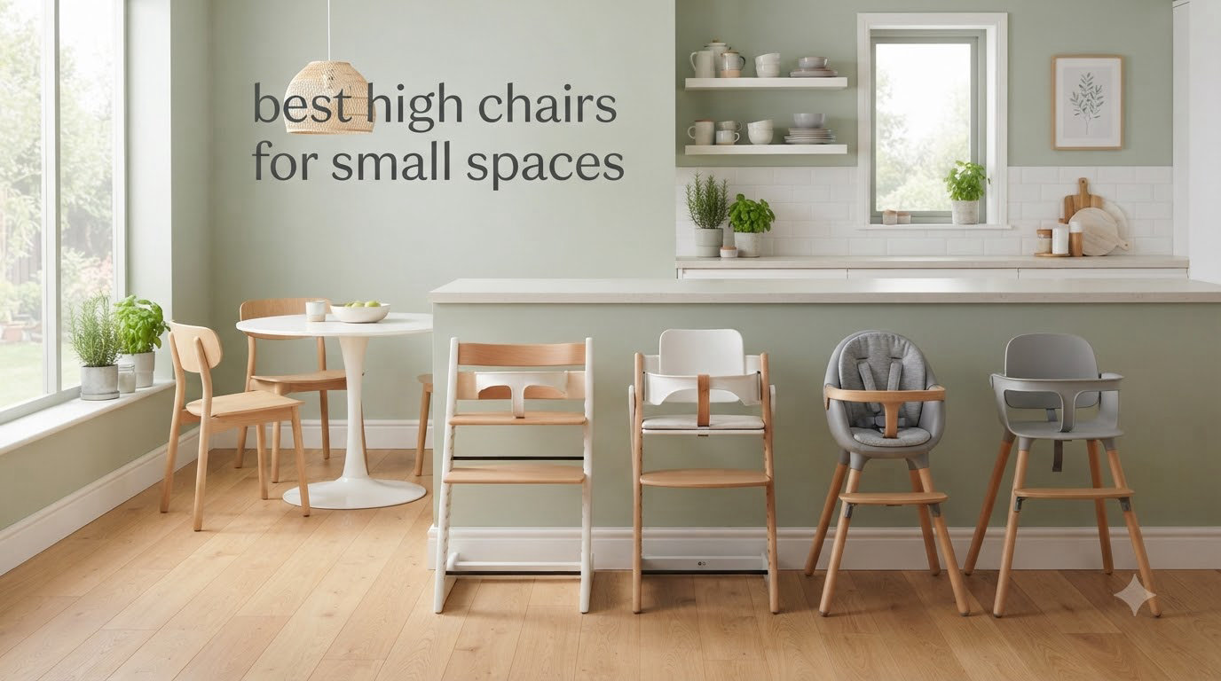 best high chairs for small spaces