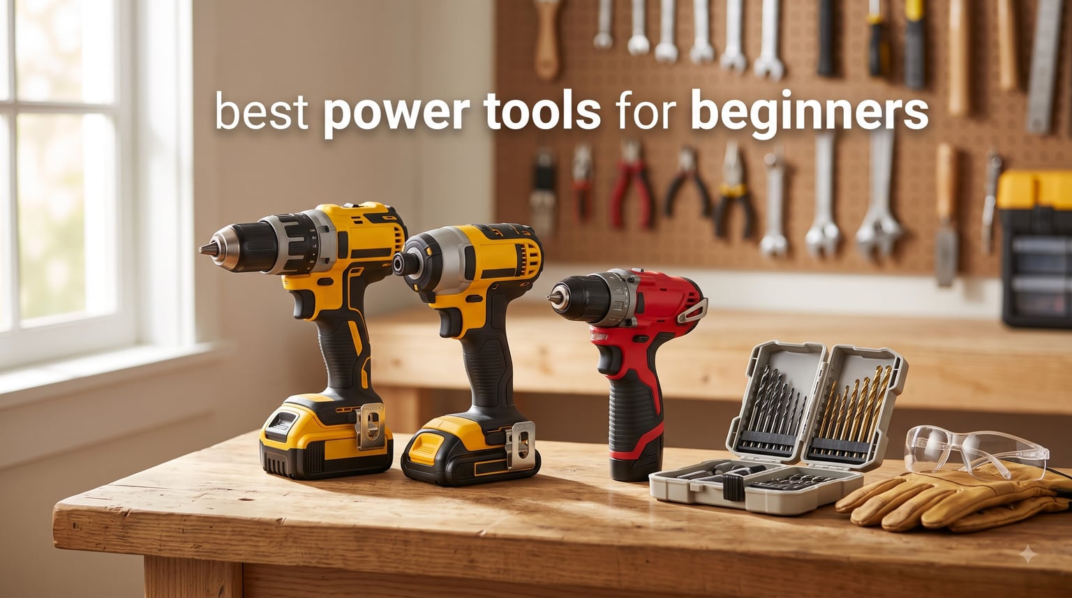 best power tools for beginners
