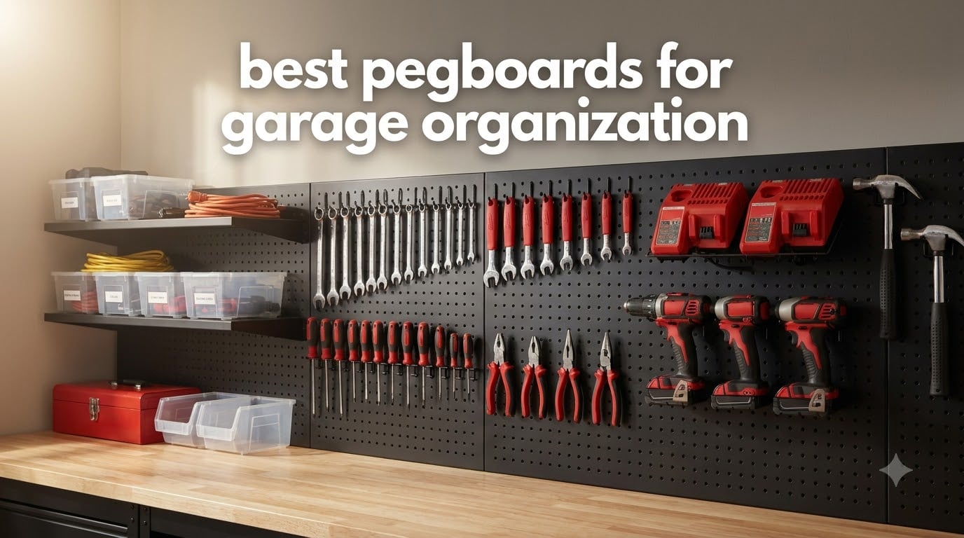 best pegboards for garage organization