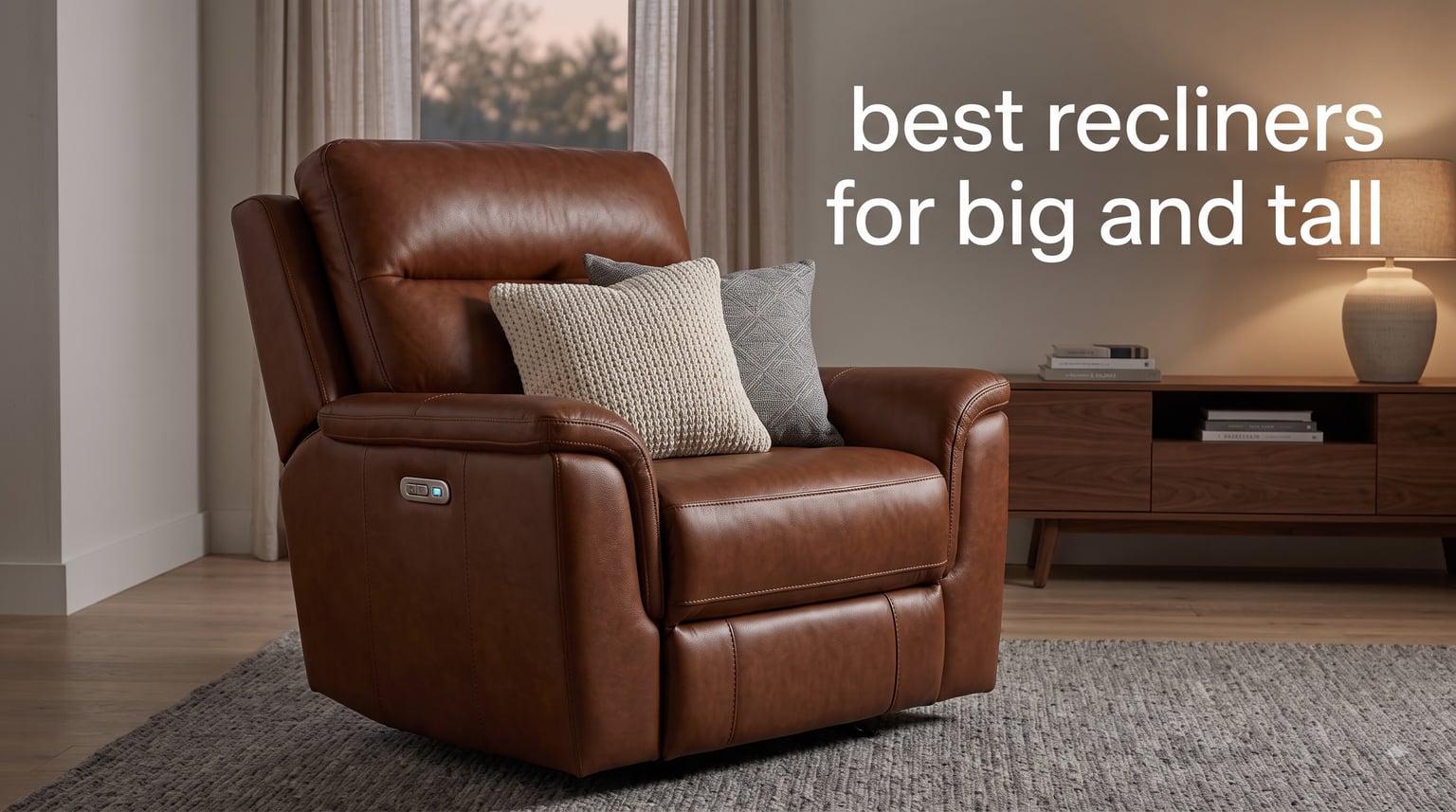 best recliners for big and tall