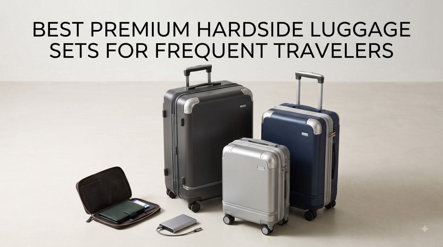 best premium hardside luggage sets for frequent travelers