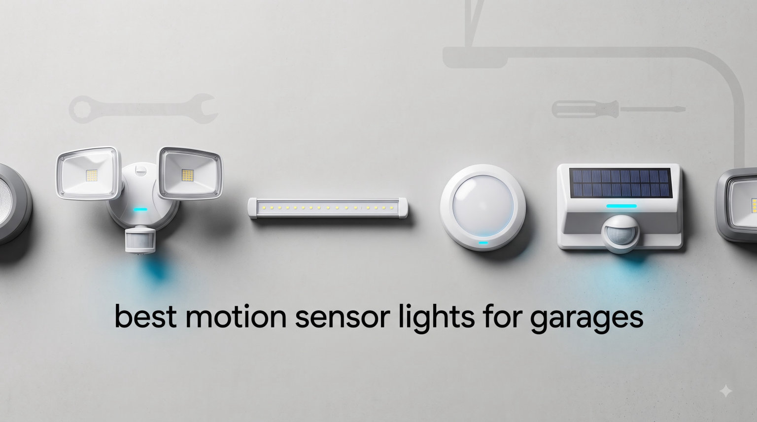 best motion sensor lights for garages