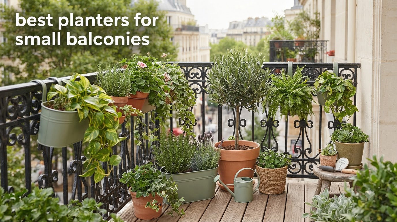 best planters for small balconies