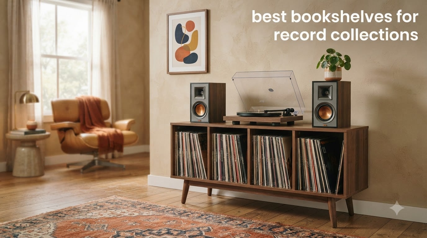 best bookshelves for record collections