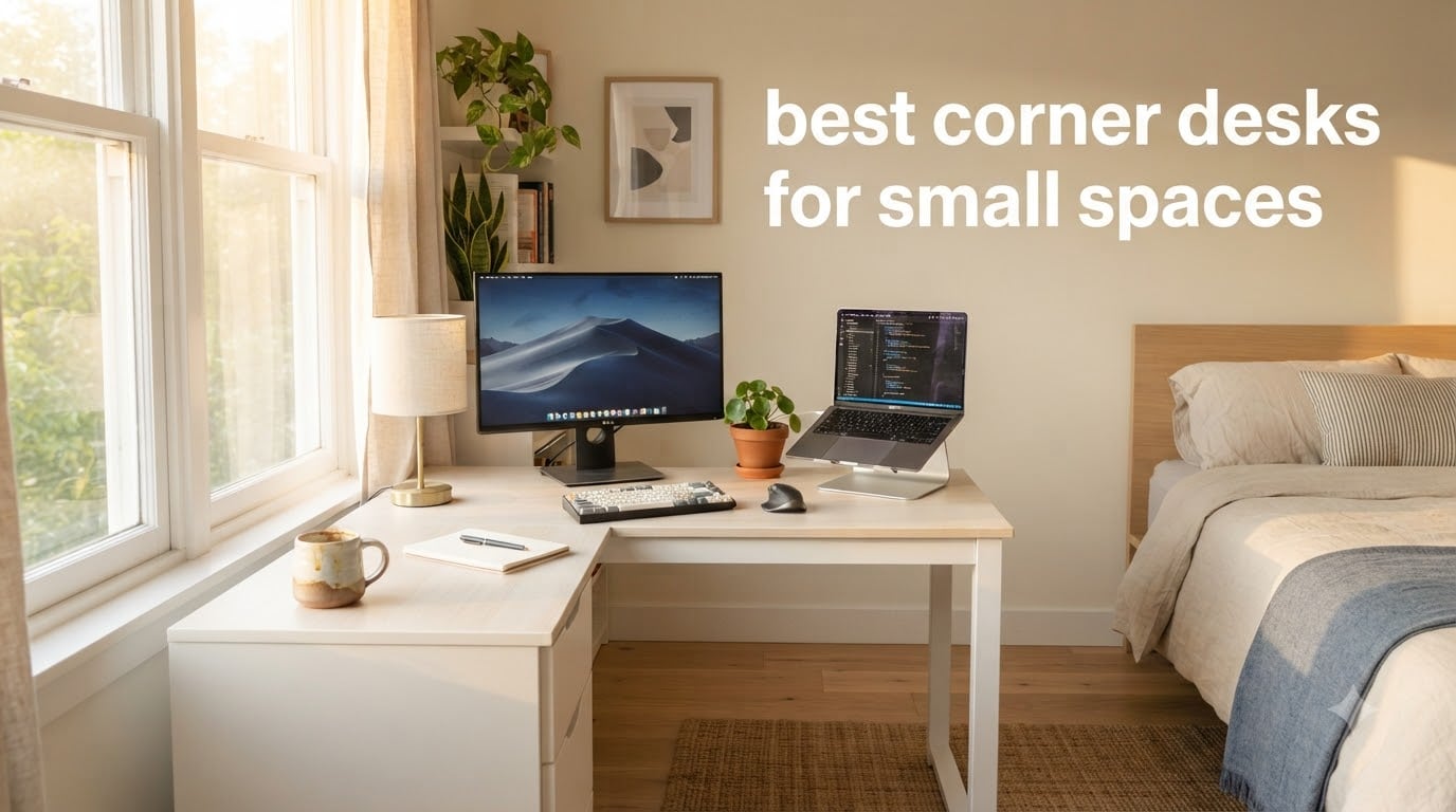 best corner desks for small spaces