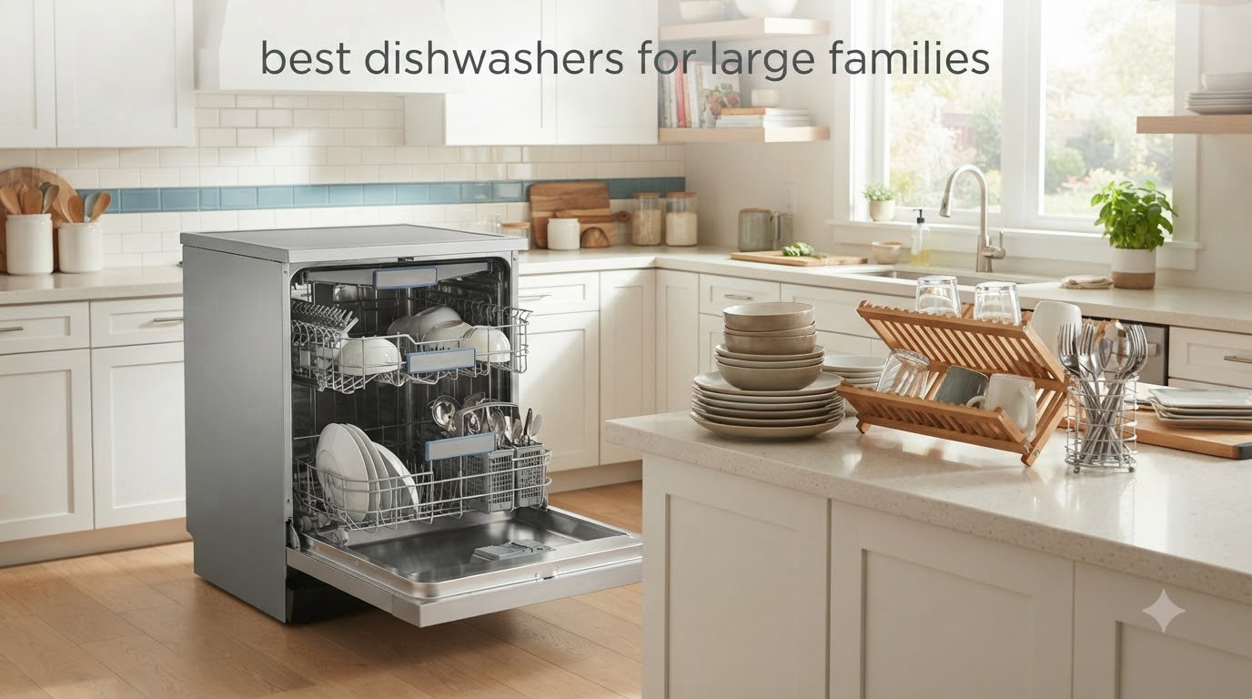 best dishwashers for large families