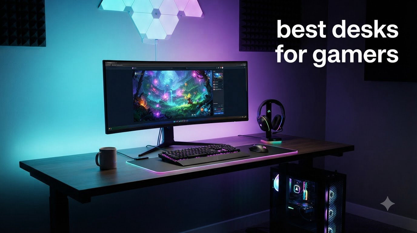 best desks for gamers