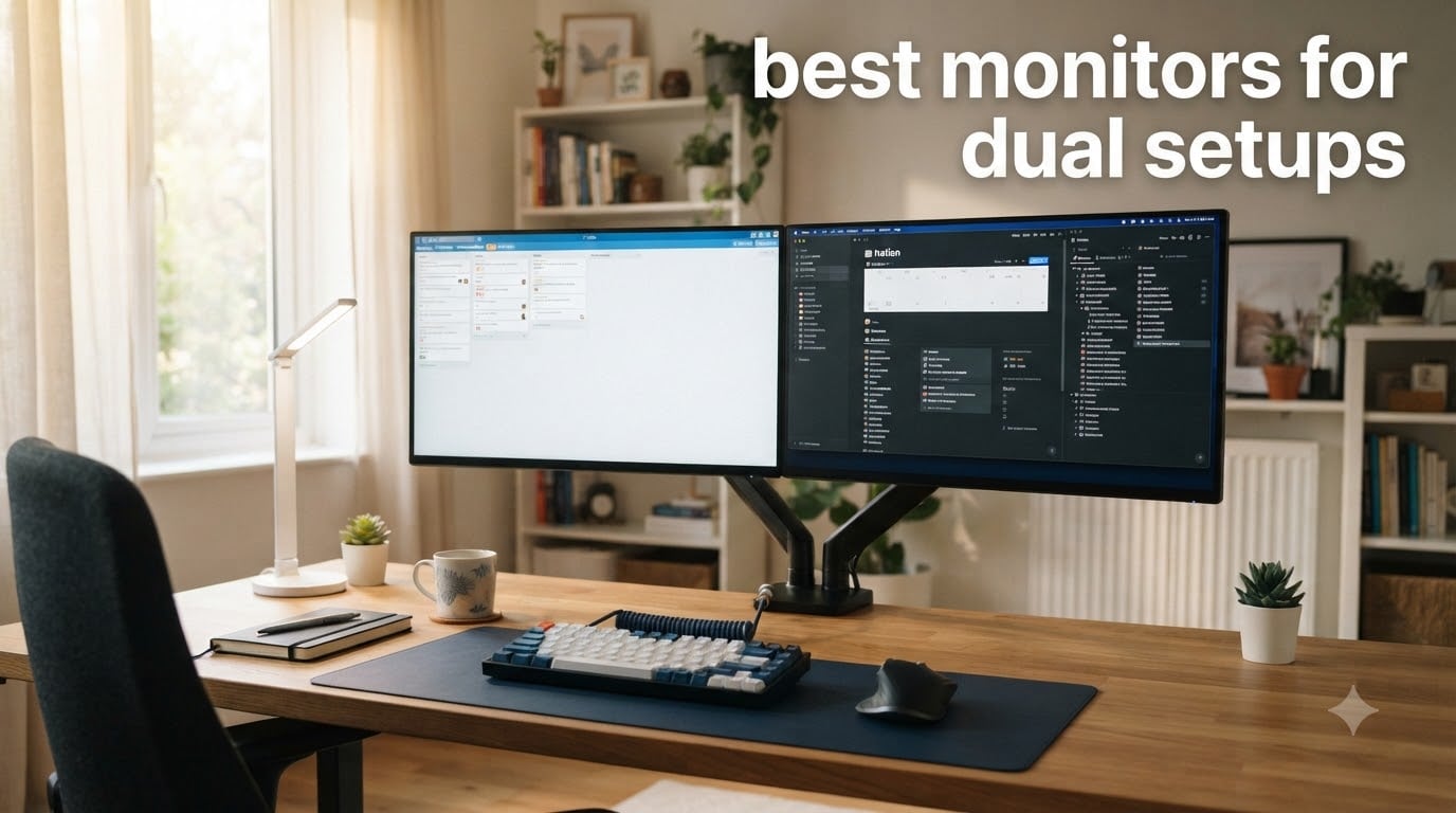 best monitors for dual setups