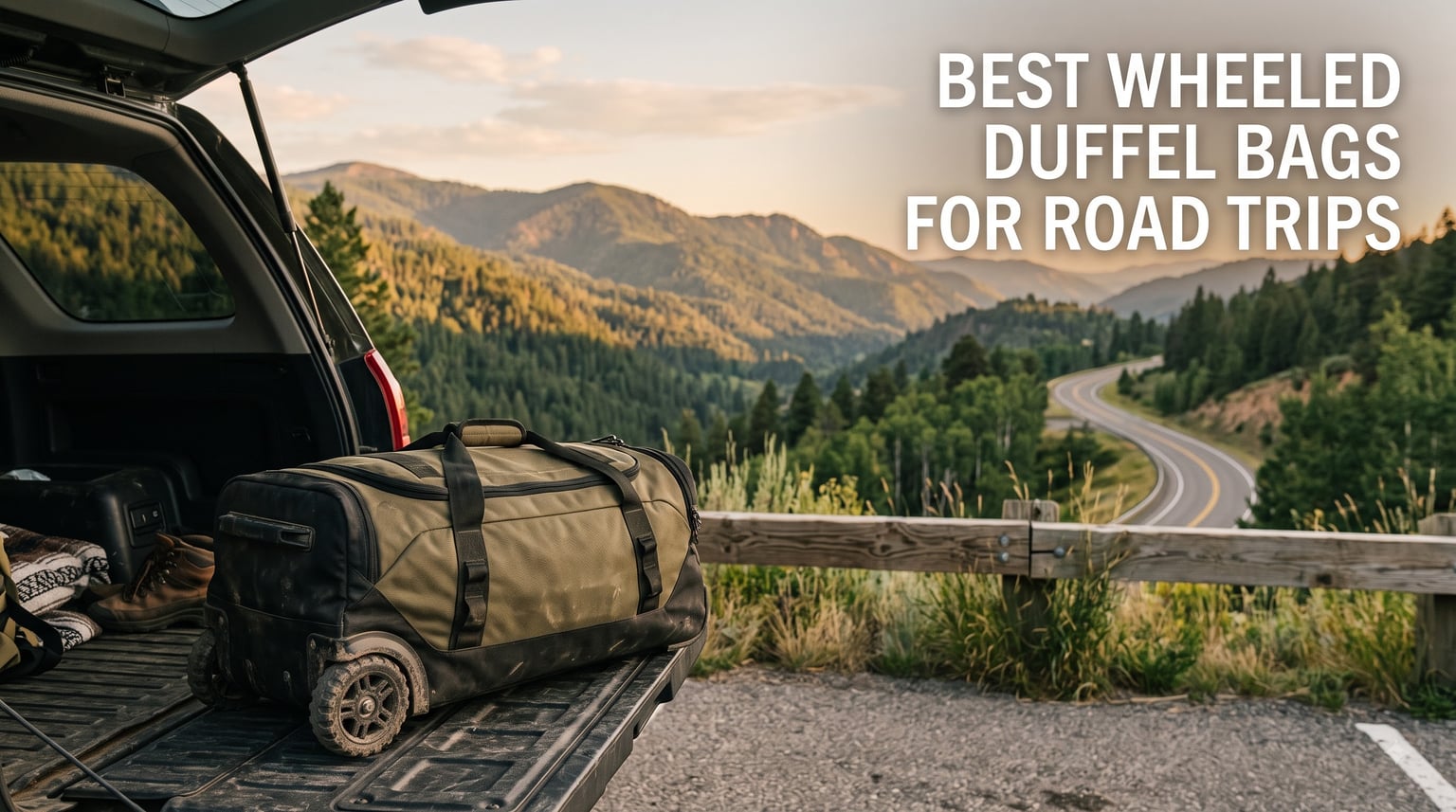 best wheeled duffel bags for road trips