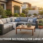 best outdoor sectionals for large patios