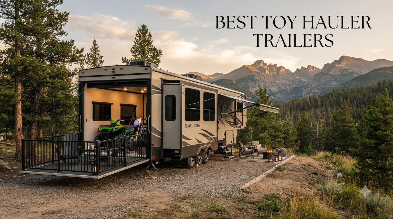 best toy hauler trailers