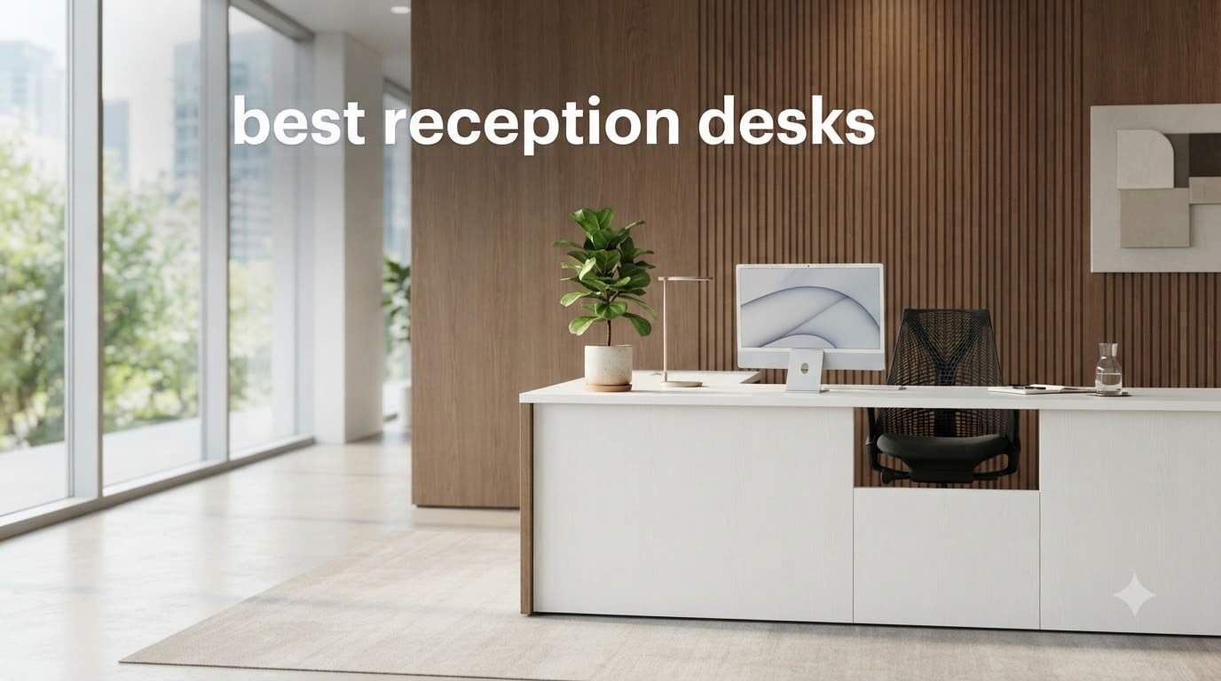 best reception desks
