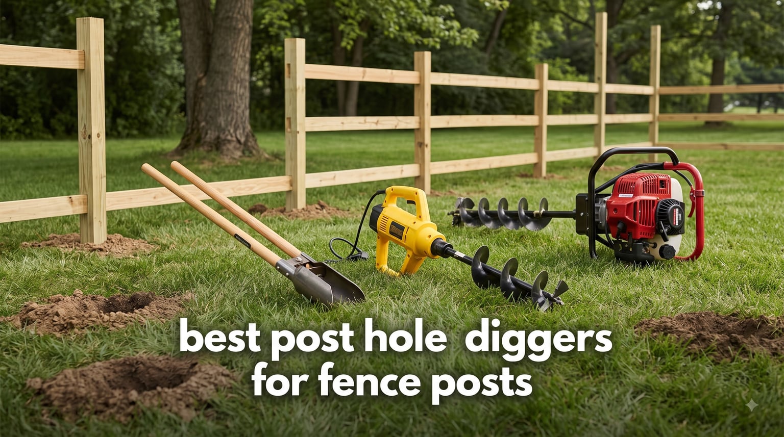 best post hole diggers for fence posts