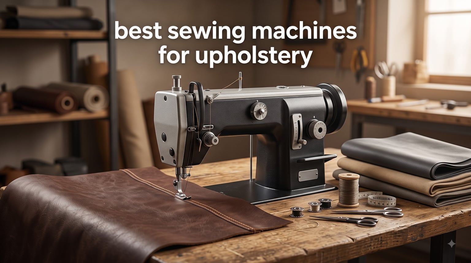 best sewing machines for upholstery