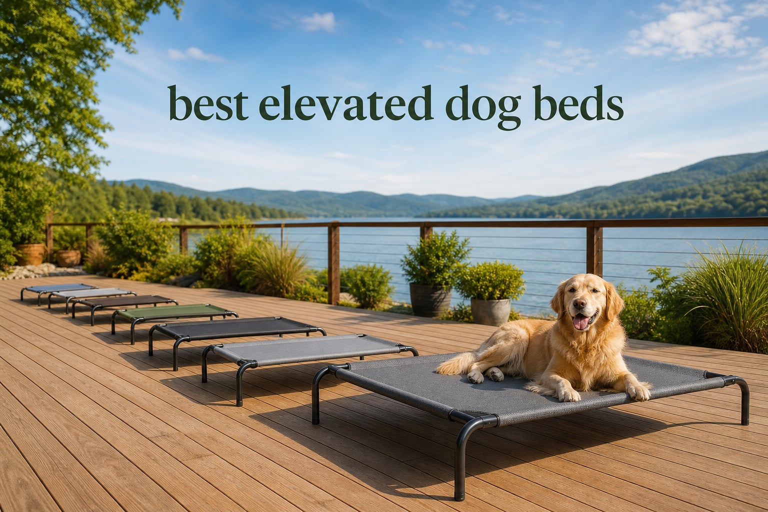 best elevated dog beds