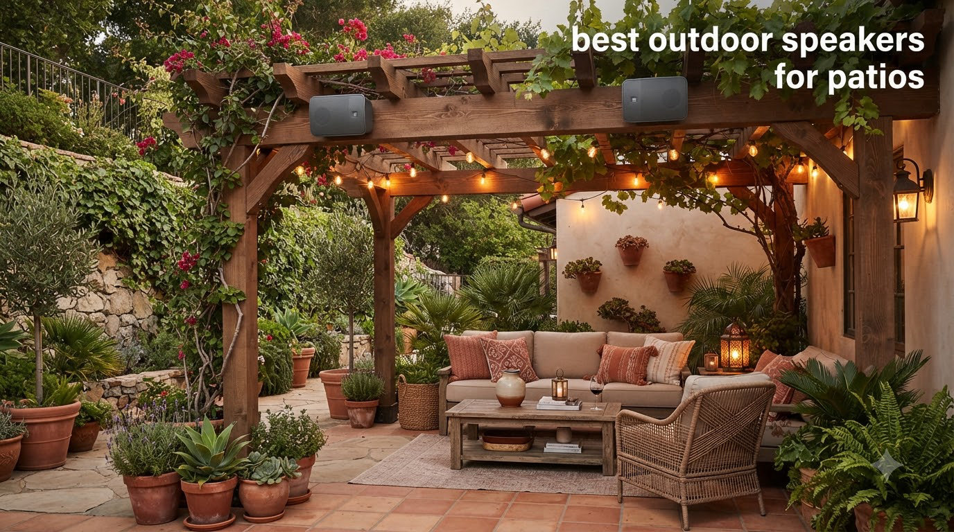 best outdoor speakers for patios