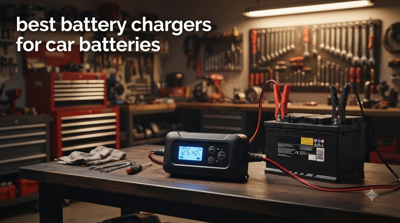 best battery chargers for car batteries