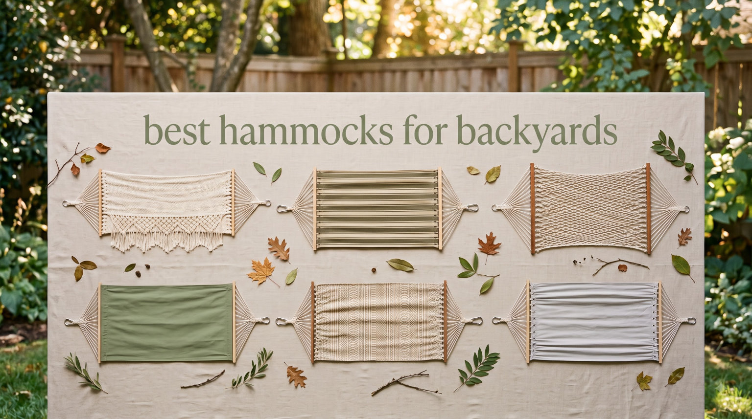 best hammocks for backyards