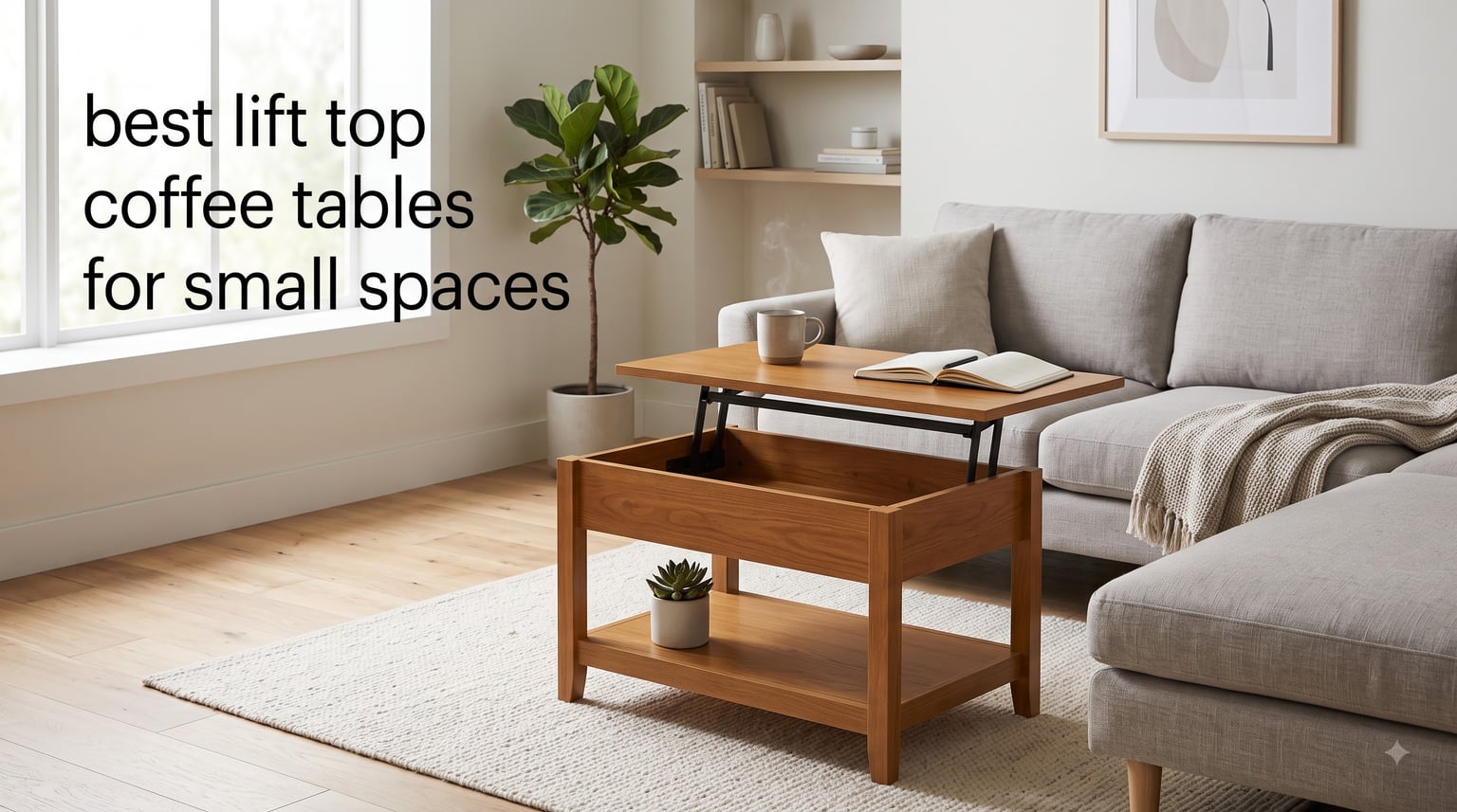 best lift top coffee tables for small spaces