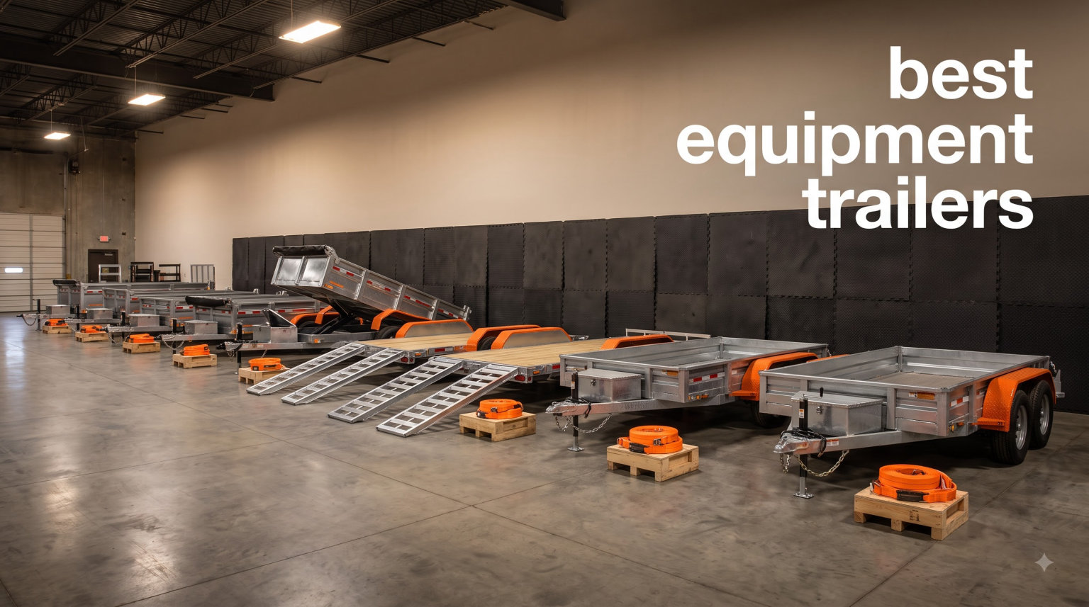 best equipment trailers