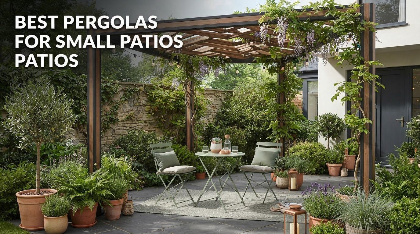 best pergolas for small patios