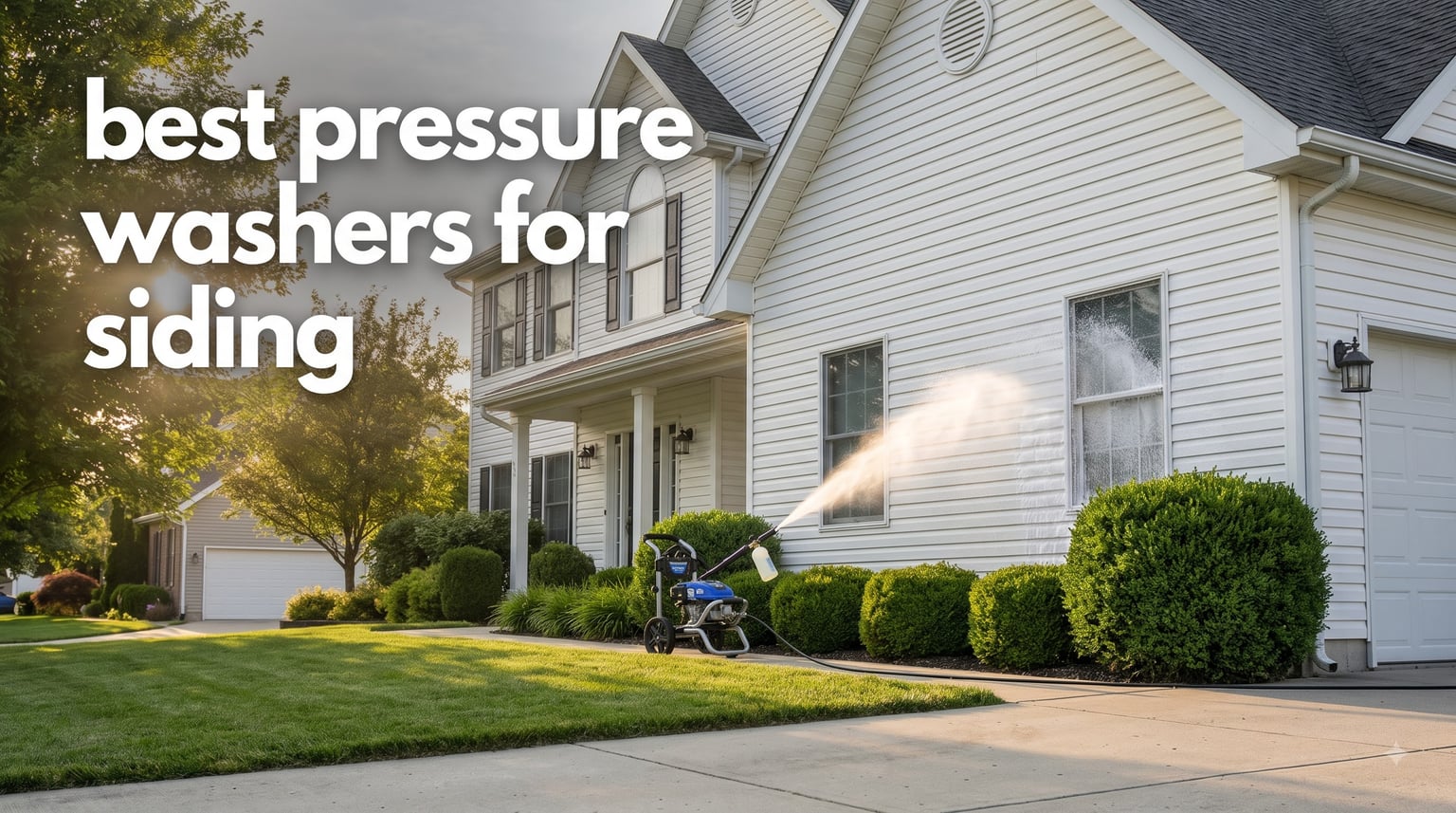 best pressure washers for siding