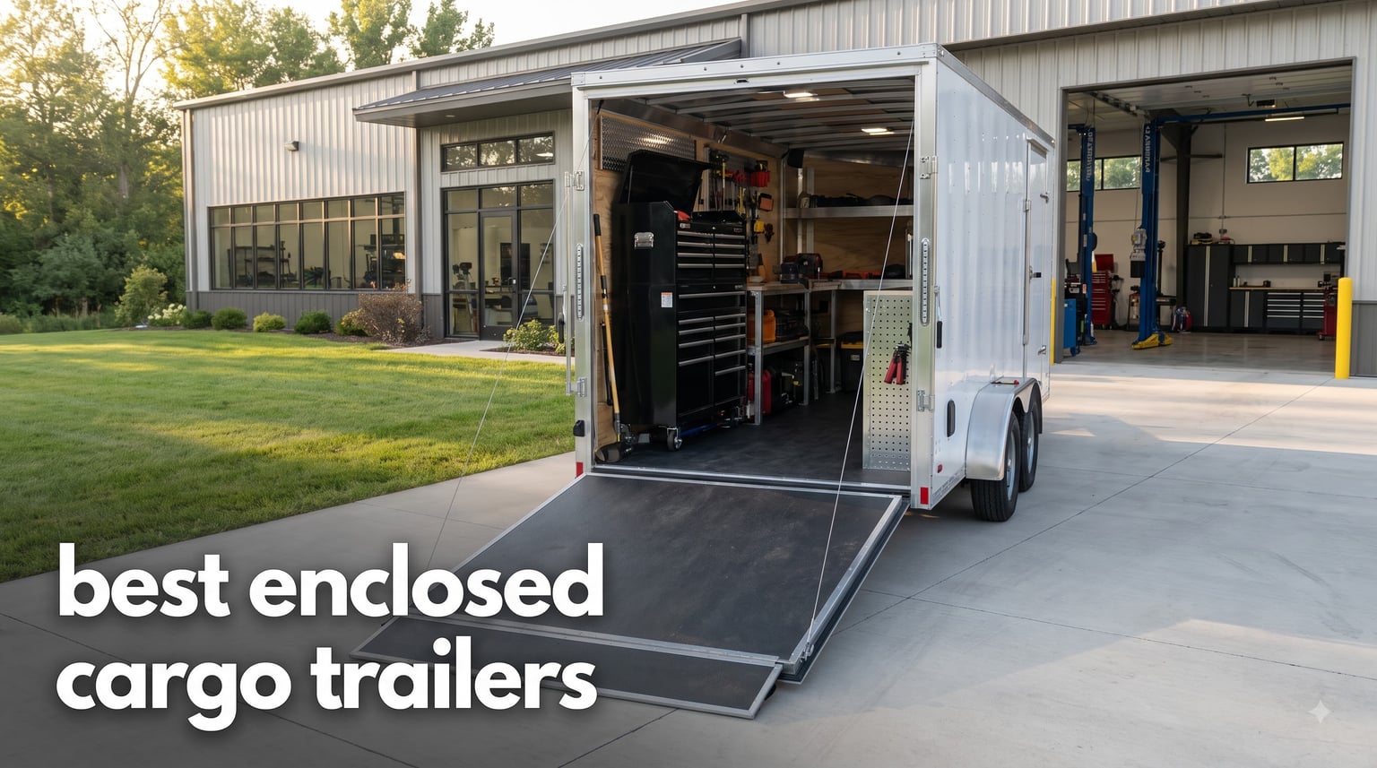 best enclosed cargo trailers
