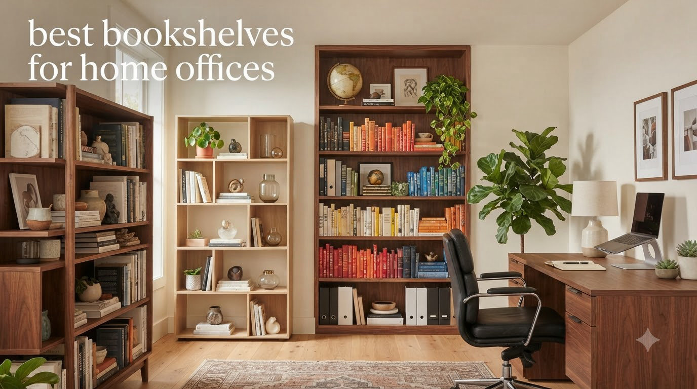best bookshelves for home offices
