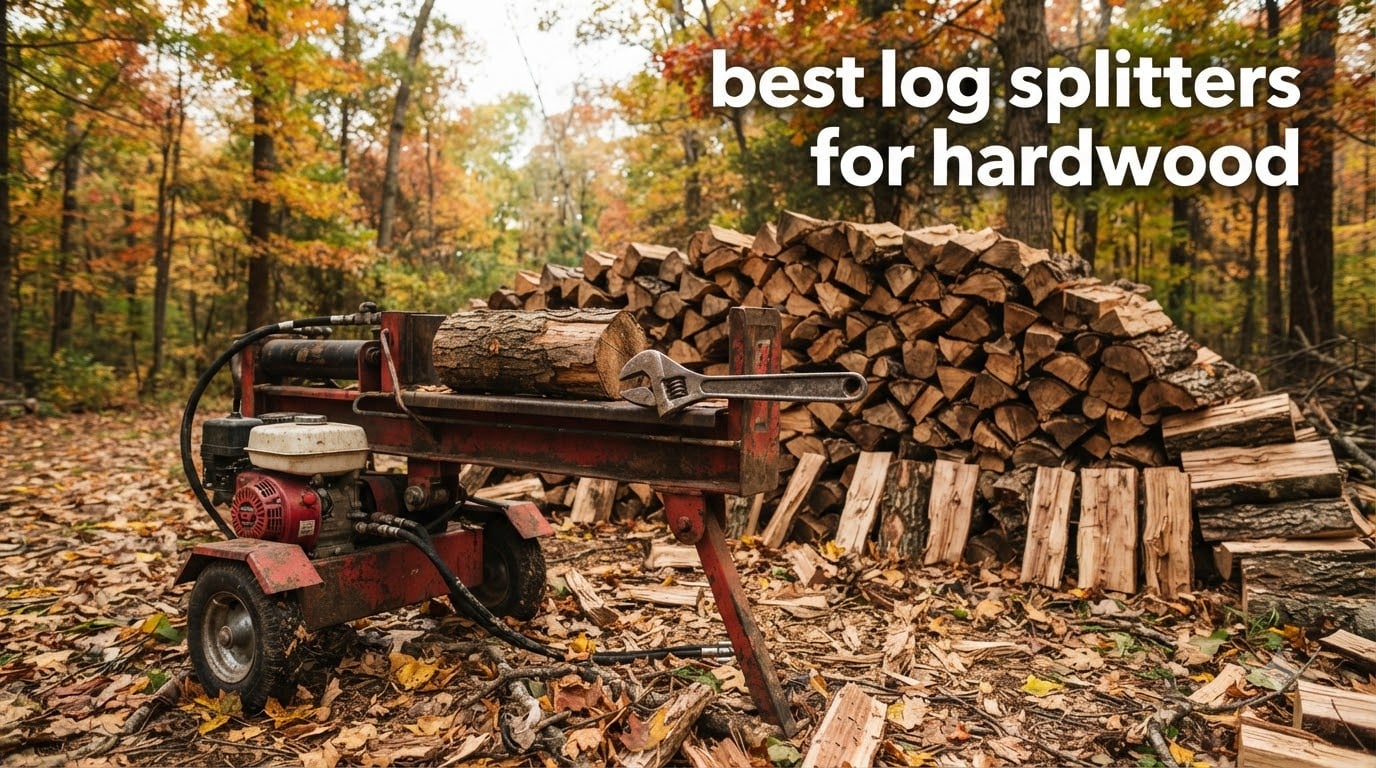 best log splitters for hardwood