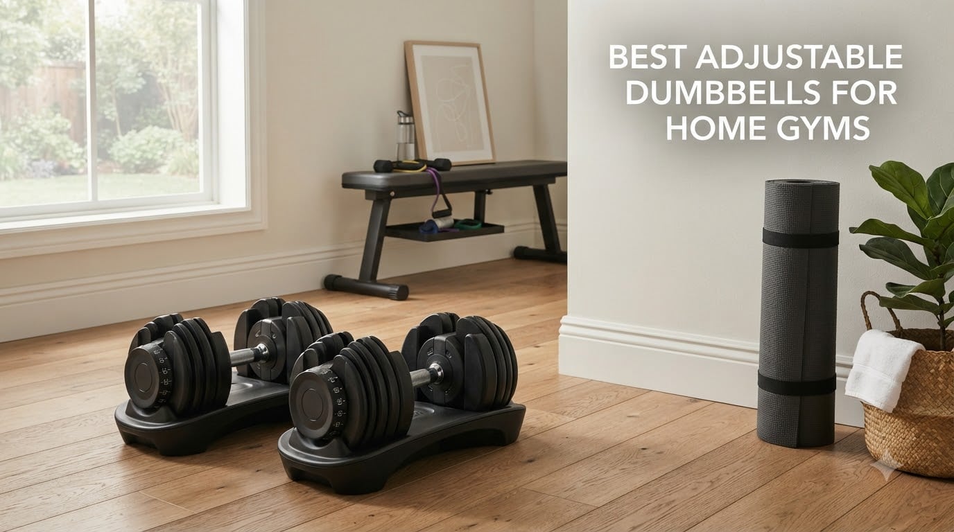 best adjustable dumbbells for home gyms