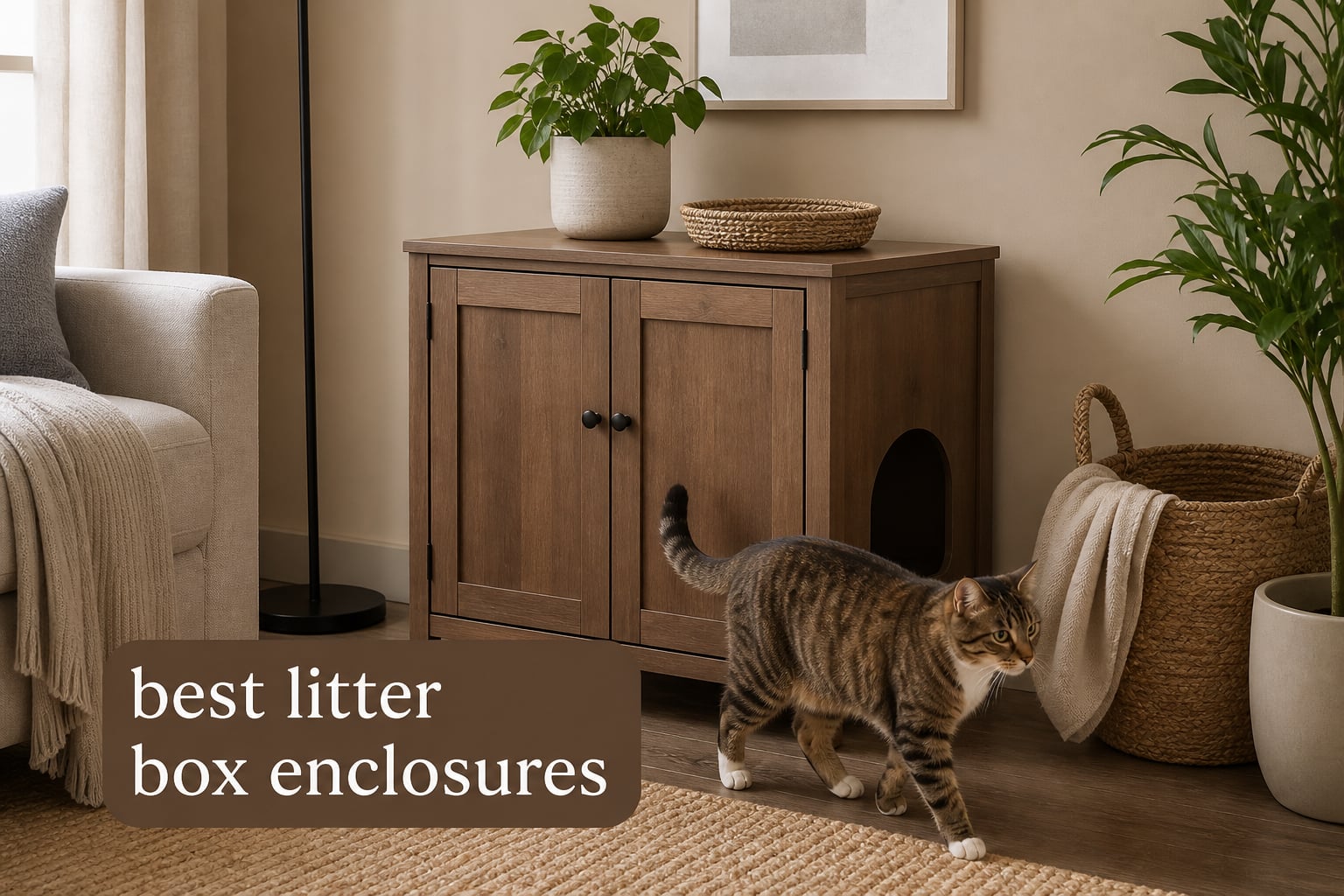 best litter box enclosures