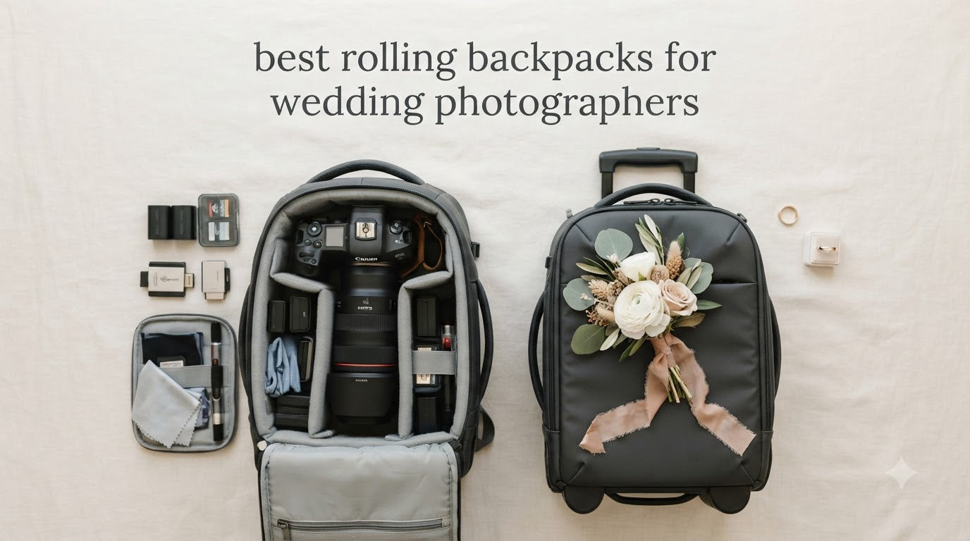 best rolling backpacks for wedding photographers